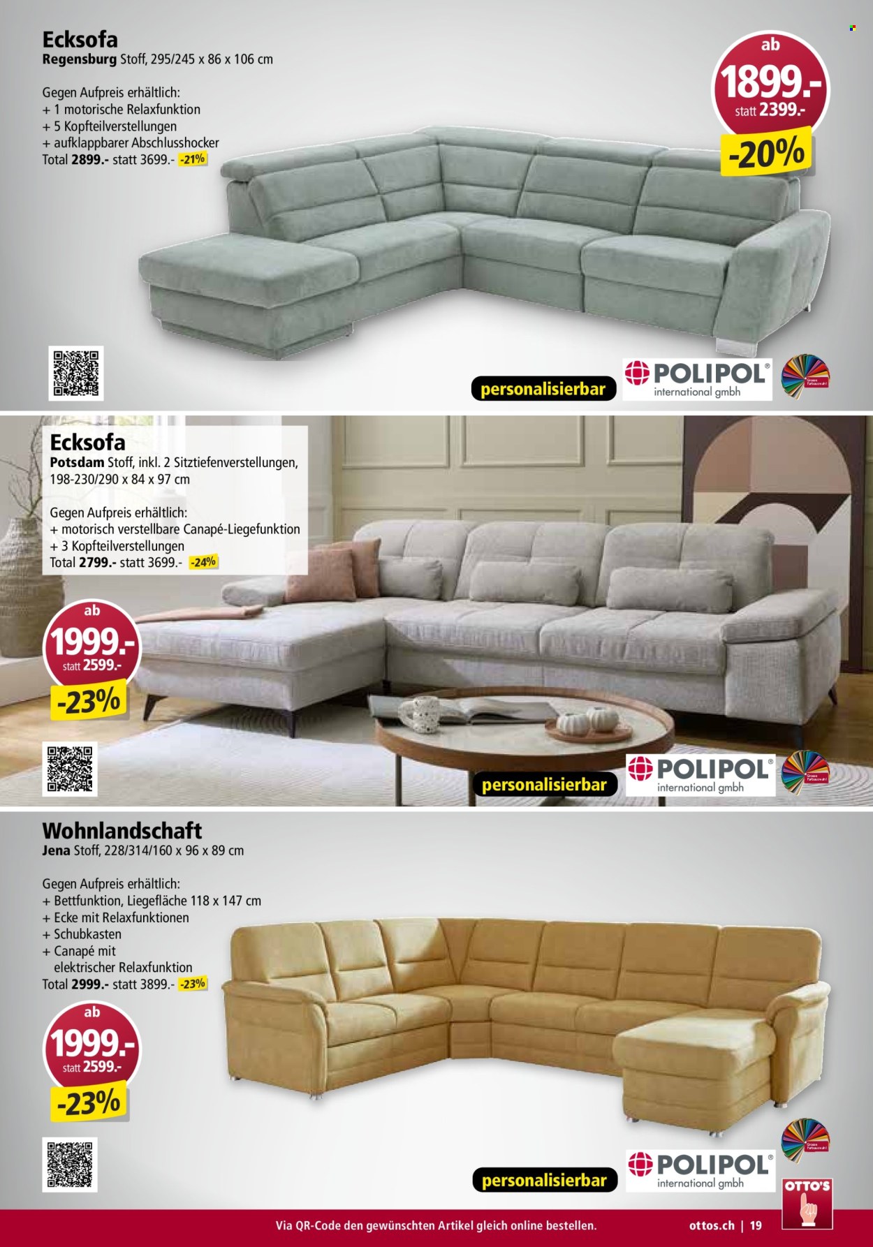 Volantino Otto's - 1.9.2026 - 31.10.2026. Pagina 19. Pagina 19