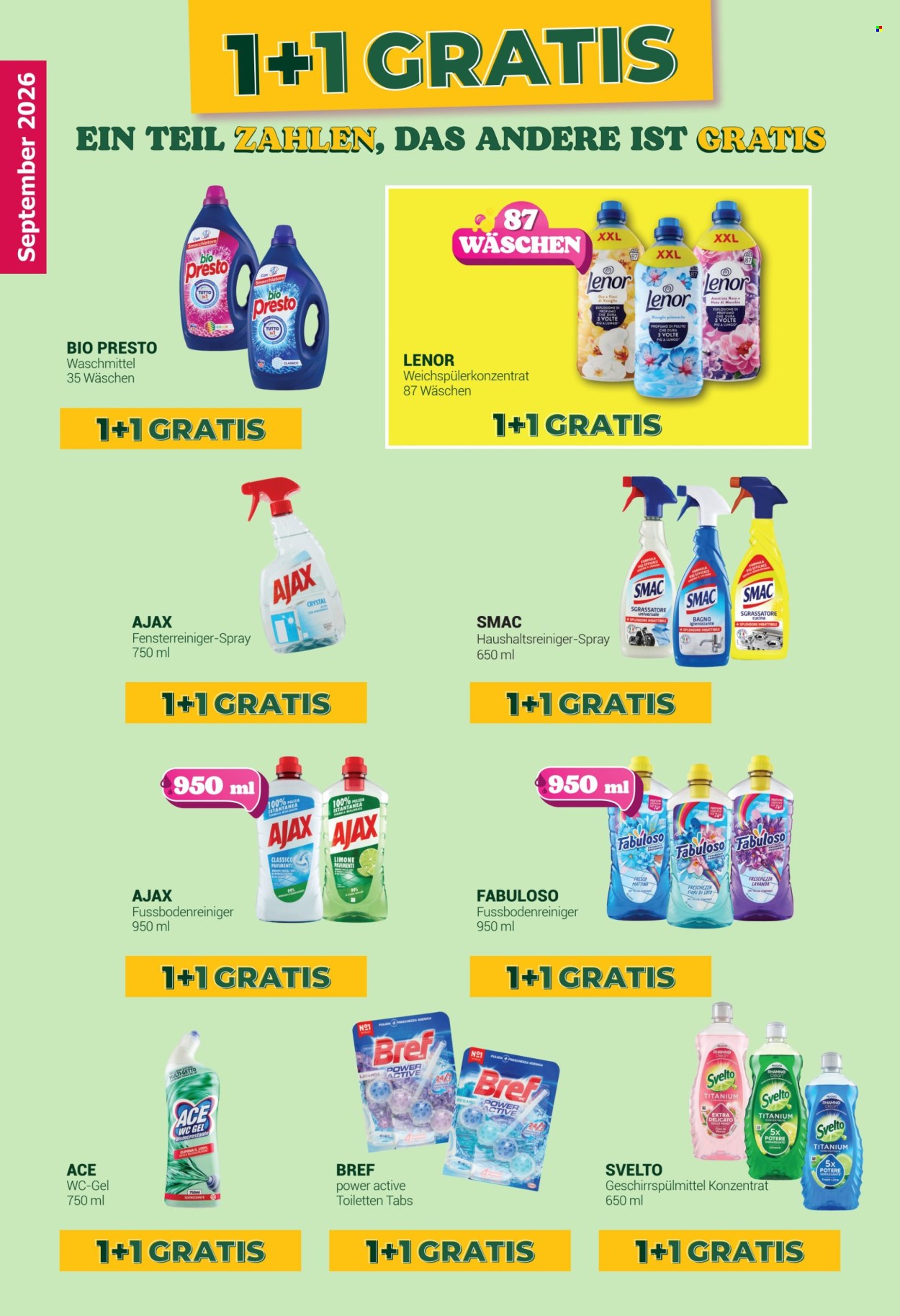 Volantino Tigotà - 1.9.2026 - 30.9.2026. Pagina 2. Pagina 2