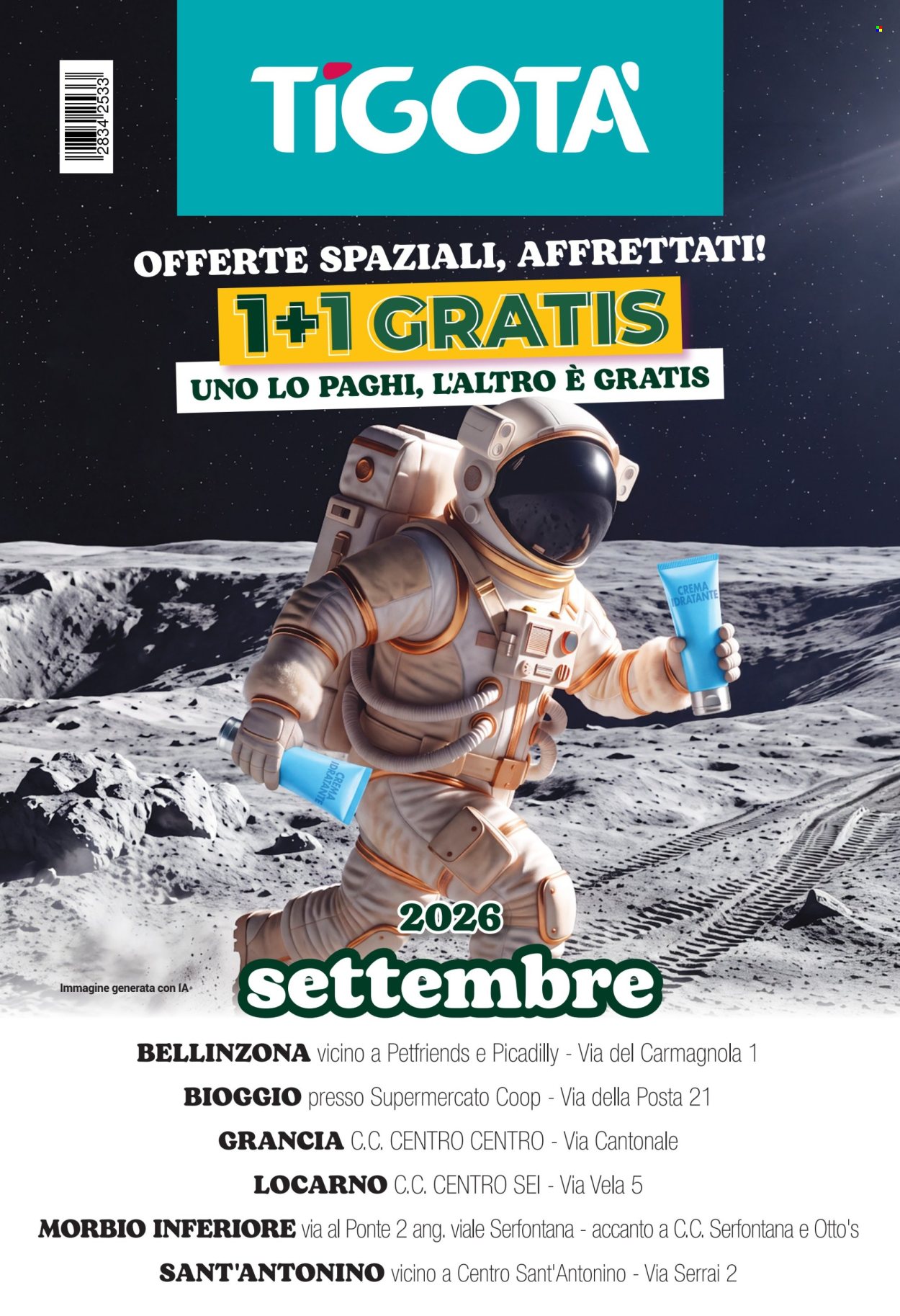 Volantino Tigotà - 1.9.2026 - 30.9.2026. Pagina 1. Pagina 1