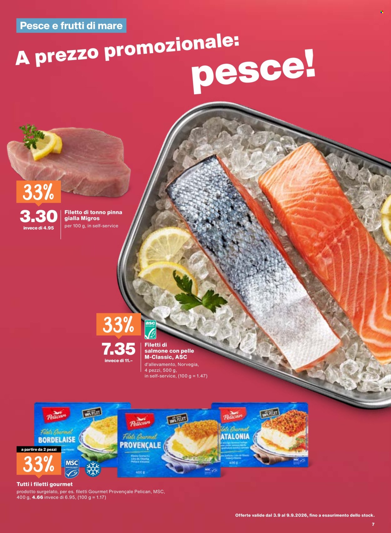 Volantino Migros - 3.9.2026 - 9.9.2026. Pagina 7. Pagina 7