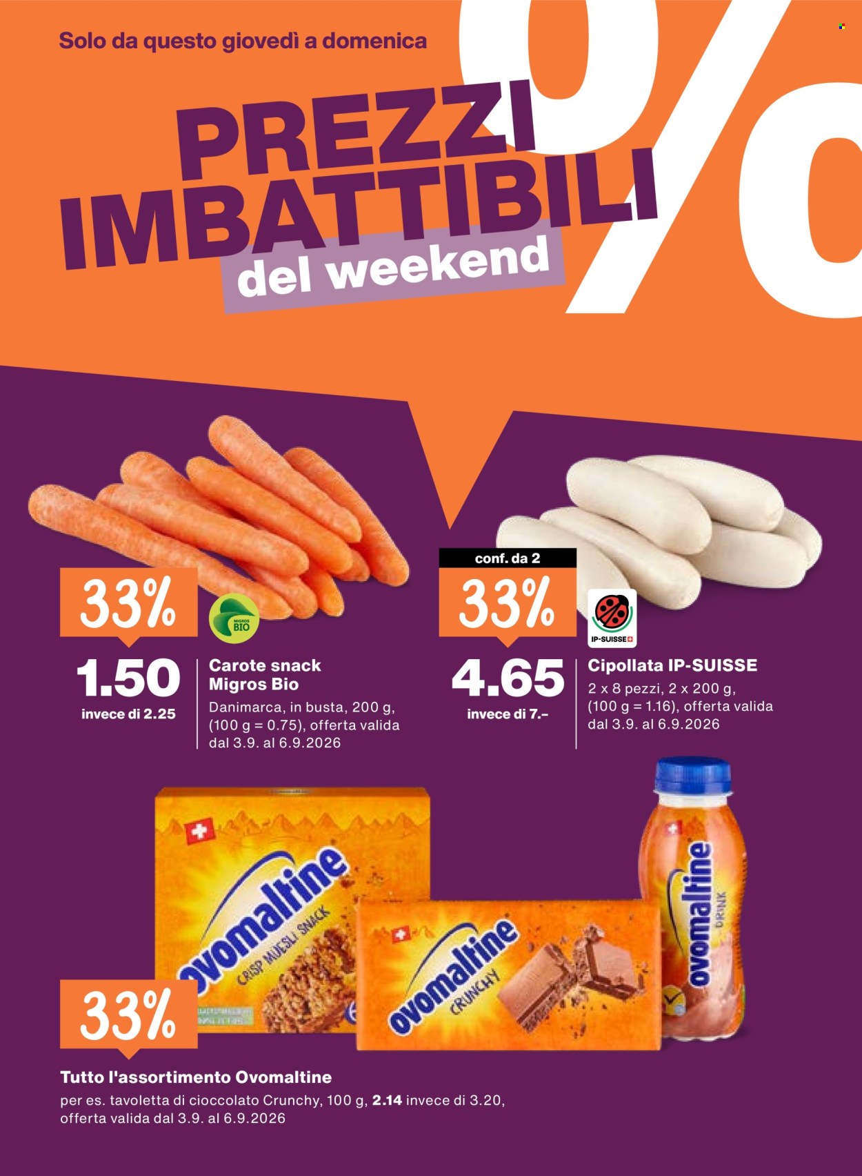 Volantino Migros - 3.9.2026 - 9.9.2026. Pagina 20. Pagina 20