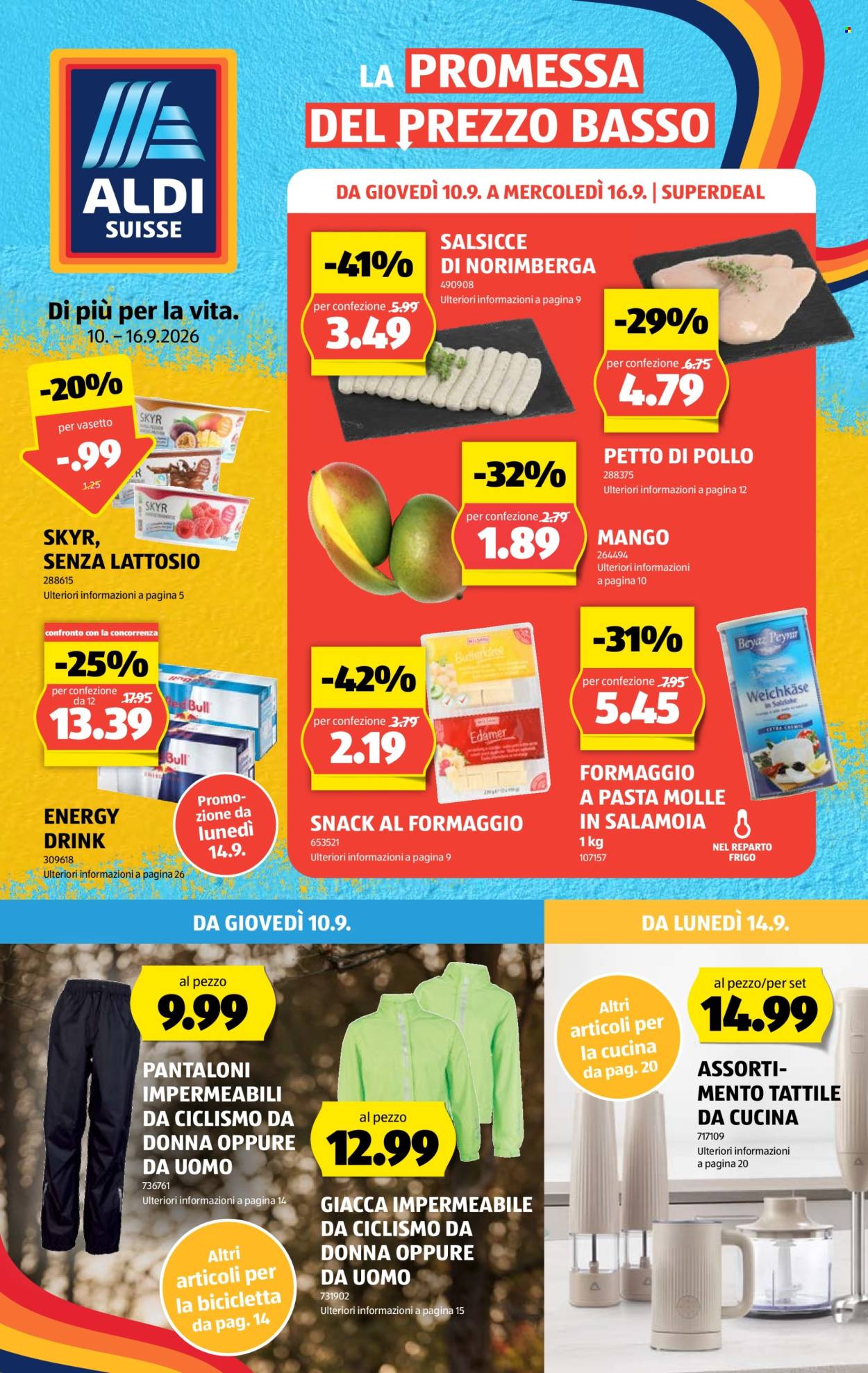 Volantino Aldi - 10.9.2026 - 16.9.2026. Pagina 1. Pagina 1