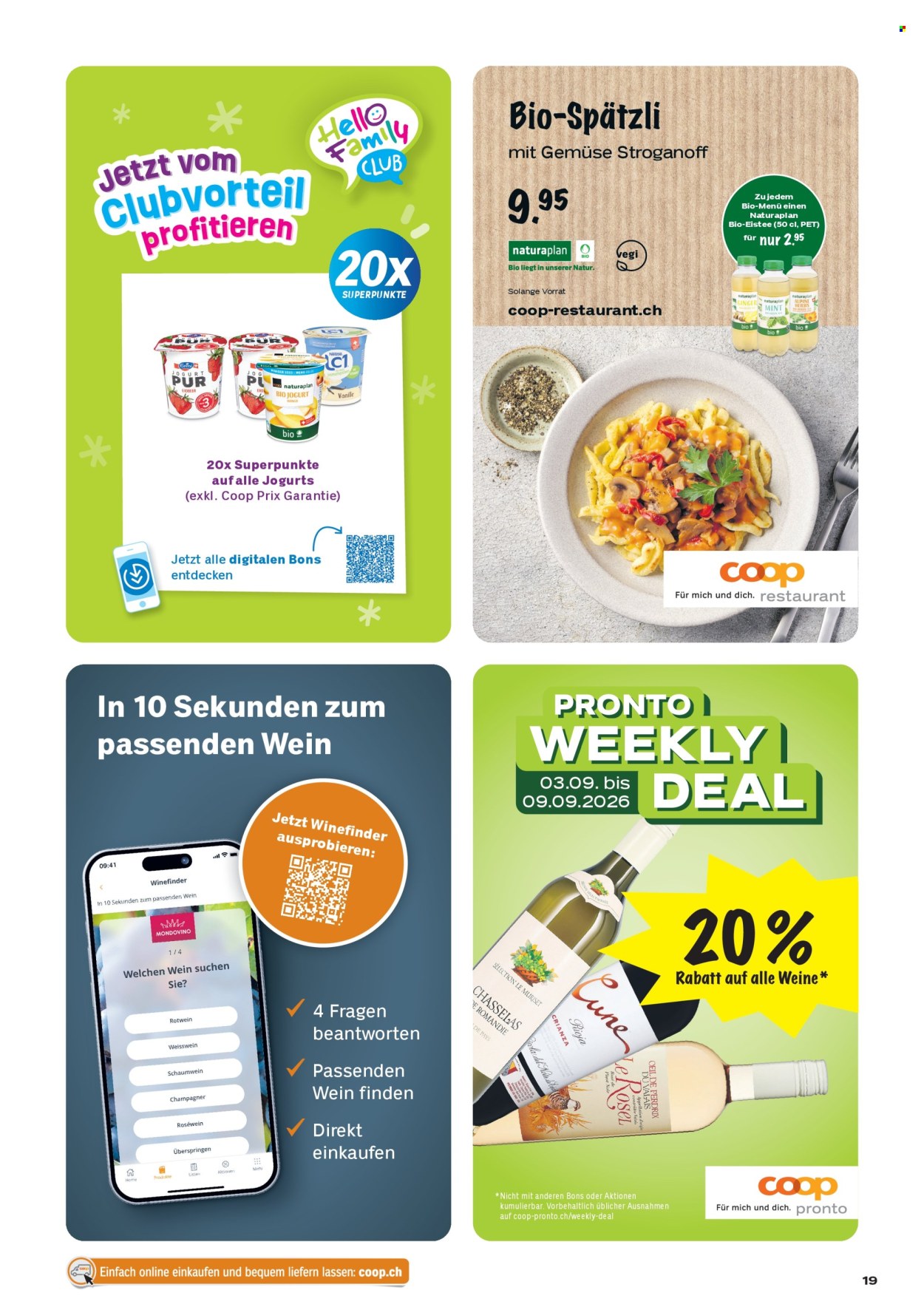 Volantino Coop - 3.9.2026 - 9.9.2026. Pagina 19. Pagina 19