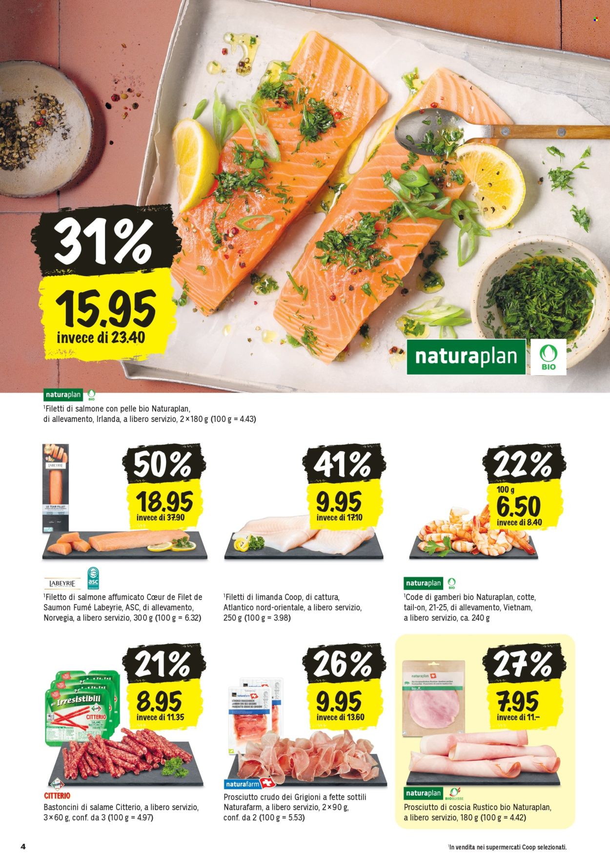 Volantino Coop - 3.9.2026 - 9.9.2026. Pagina 4. Pagina 4