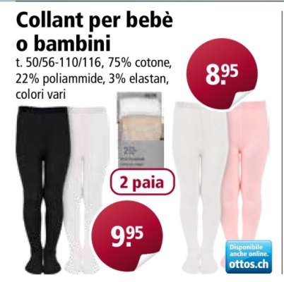 Collant per bebè o bambini