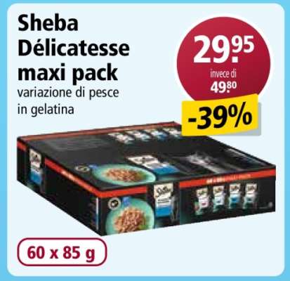 Sheba délicatesse maxi pack