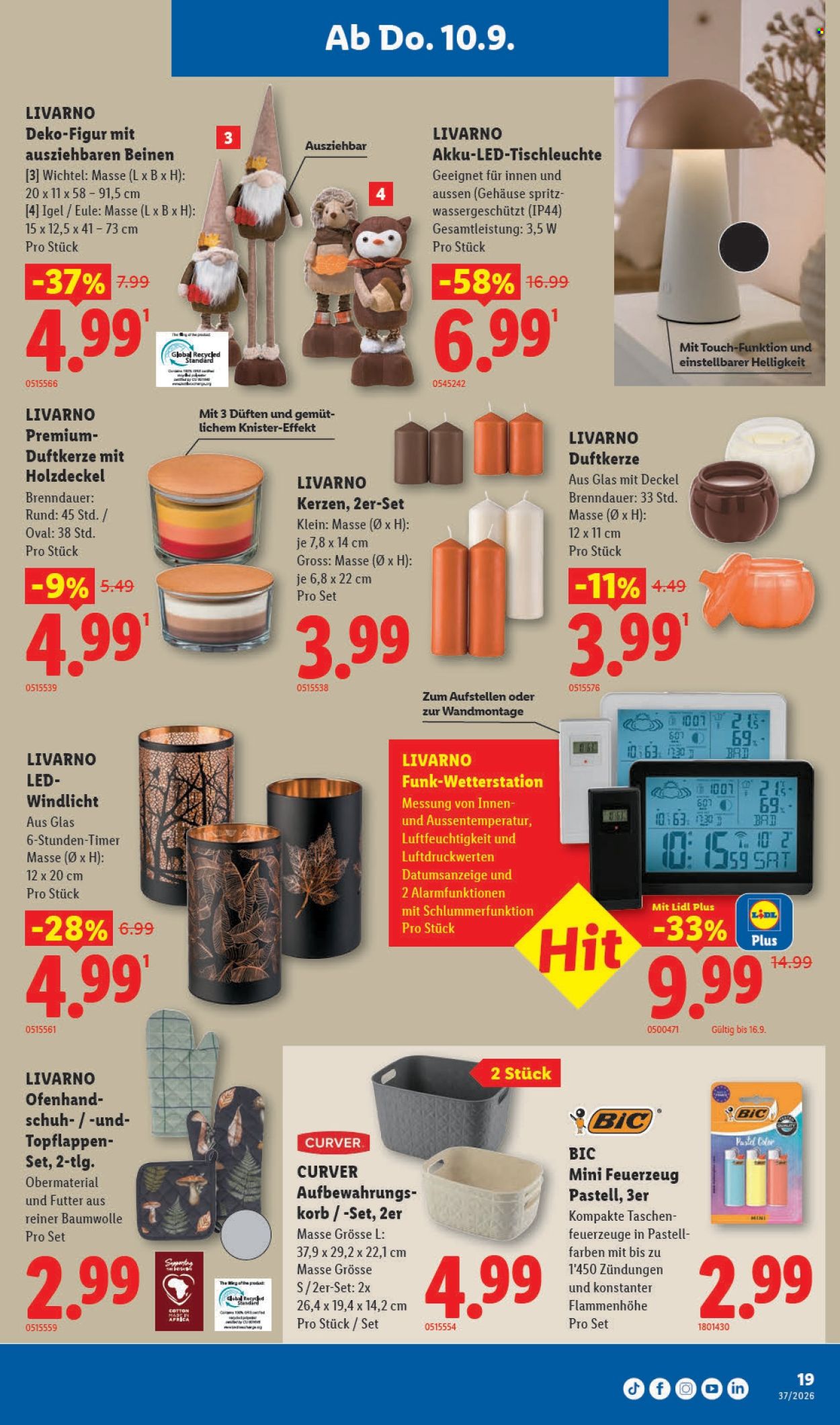 Volantino Lidl - 10.9.2026 - 16.9.2026. Pagina 19. Pagina 19