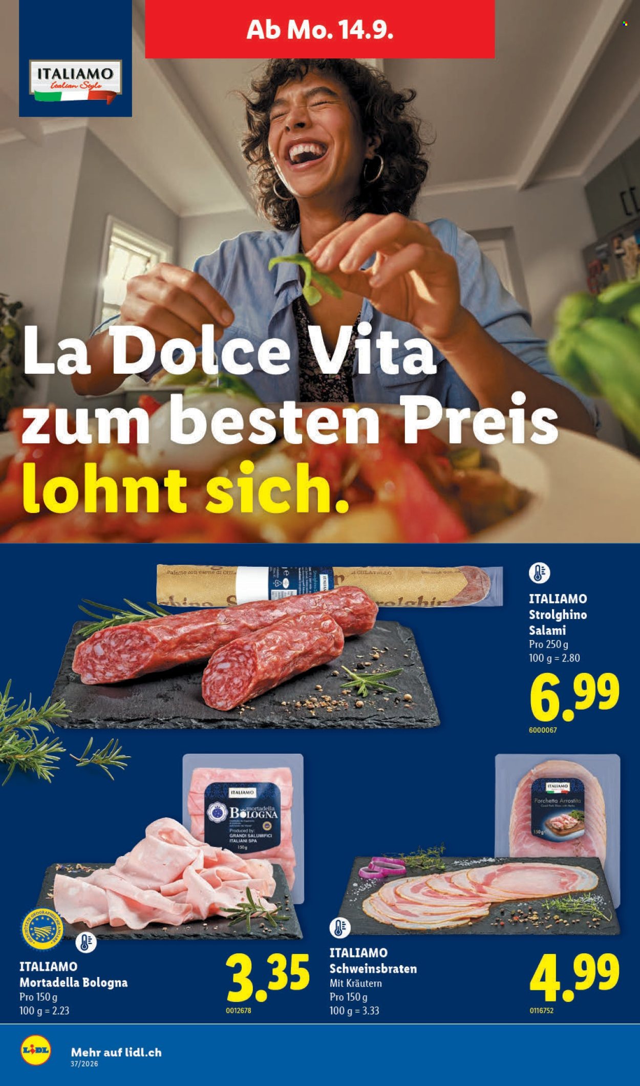Volantino Lidl - 10.9.2026 - 16.9.2026. Pagina 22. Pagina 22