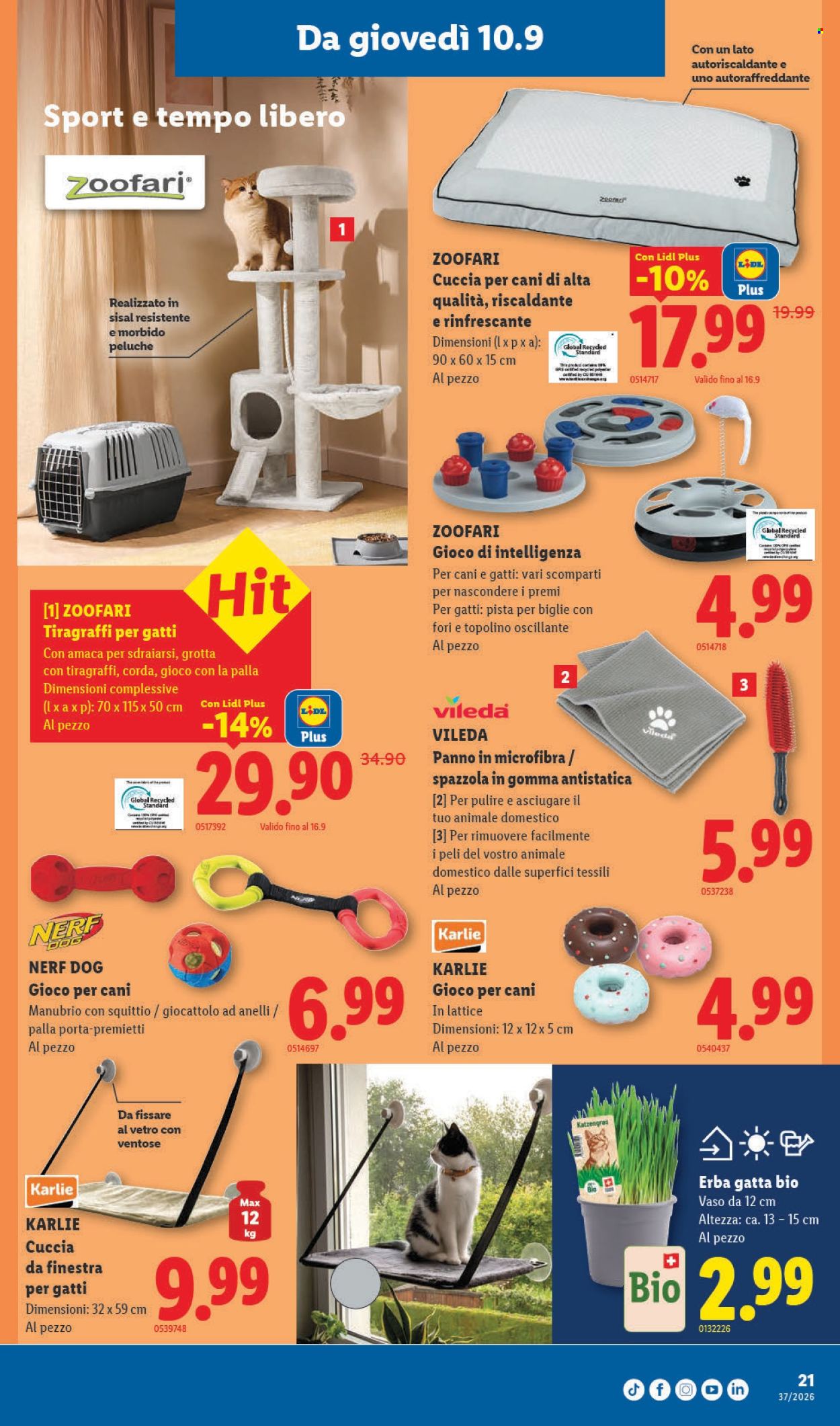 Volantino Lidl - 10.9.2026 - 16.9.2026. Pagina 21. Pagina 21