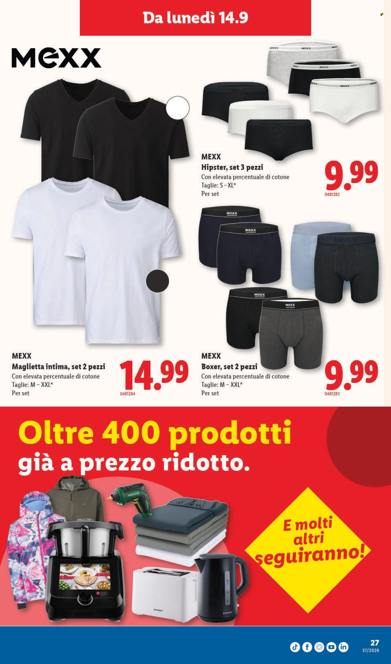 Volantino Lidl - 10.9.2026 - 16.9.2026. Pagina 27. Pagina 27