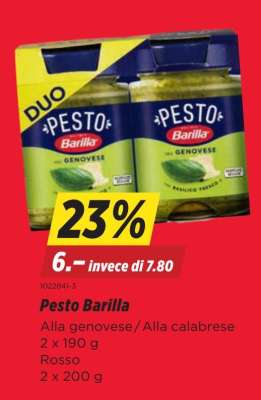 Pesto Barilla