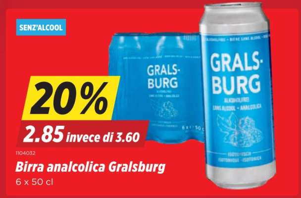 Birra analcolica Gralsburg