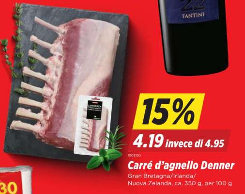 Carré d'agnello Denner