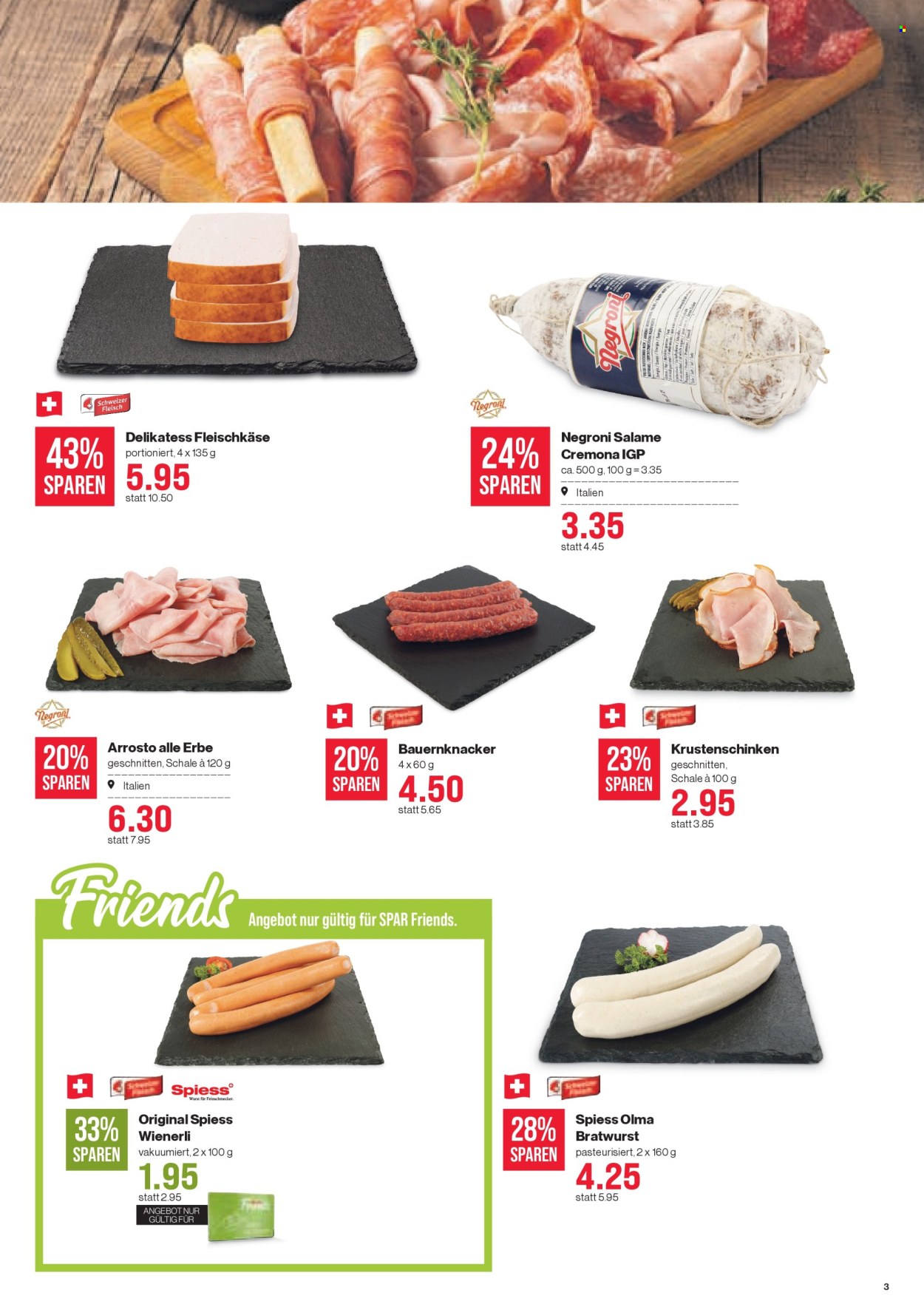 Volantino SPAR - 10.9.2026 - 16.9.2026. Pagina 3. Pagina 3