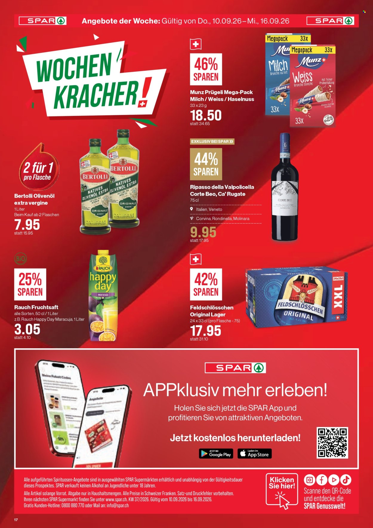 Volantino SPAR - 10.9.2026 - 16.9.2026. Pagina 17. Pagina 17