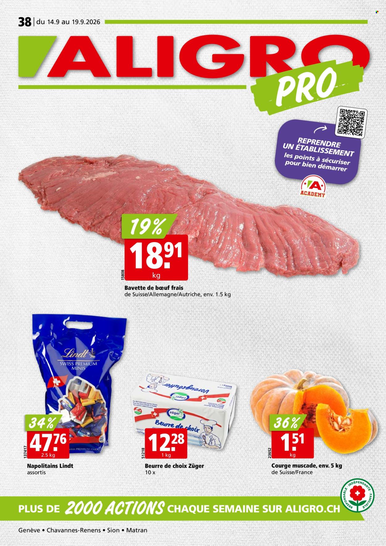 Volantino ALIGRO - 14.9.2026 - 19.9.2026. Pagina 1. Pagina 1