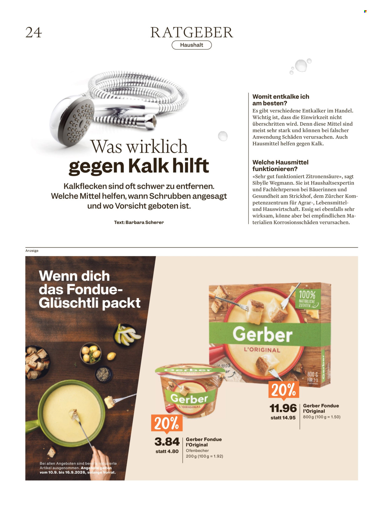 Volantino Migros - 9.9.2026 - 16.9.2026. Pagina 24. Pagina 24