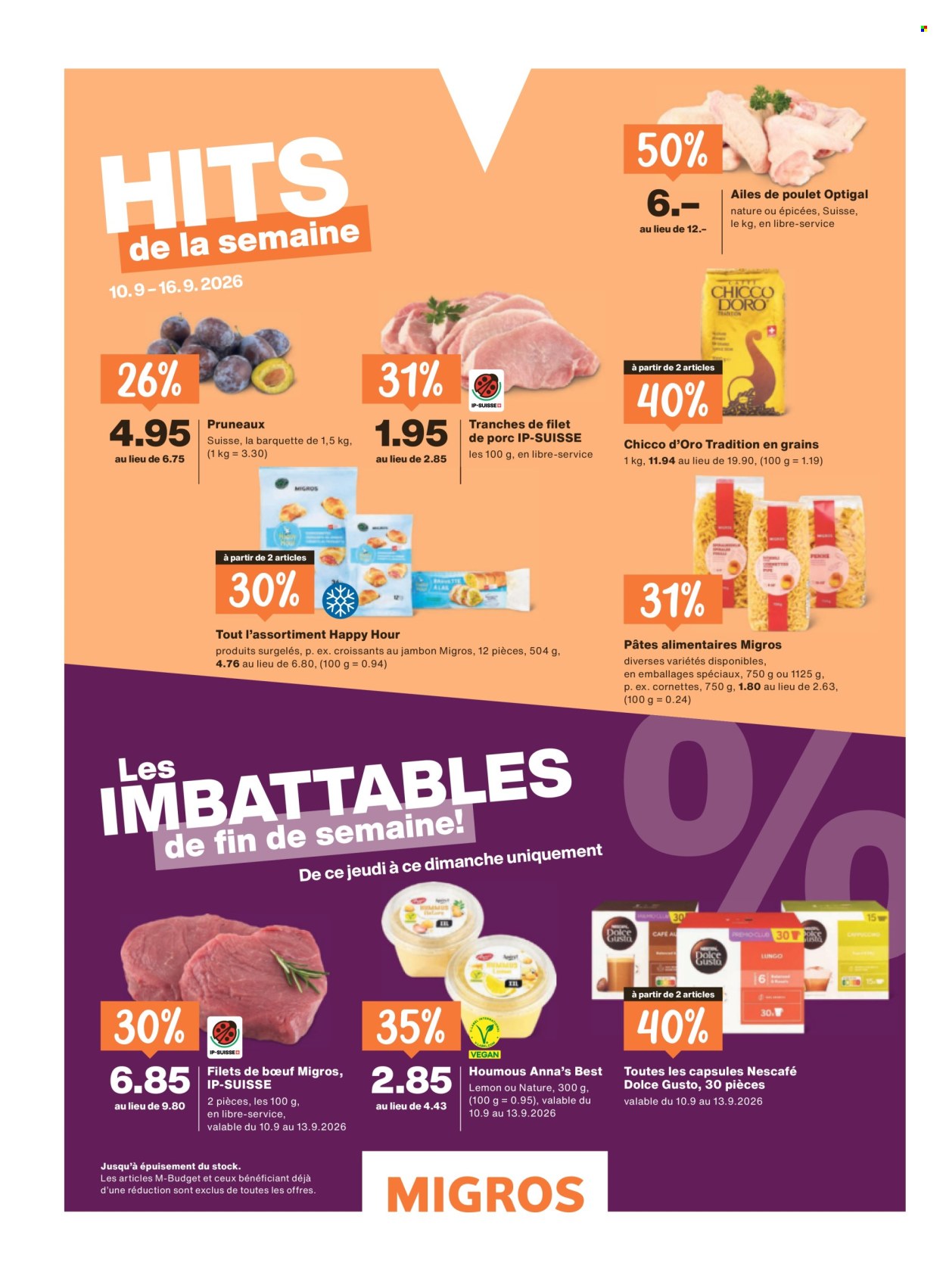 Volantino Migros - 9.9.2026 - 16.9.2026. Pagina 4. Pagina 4