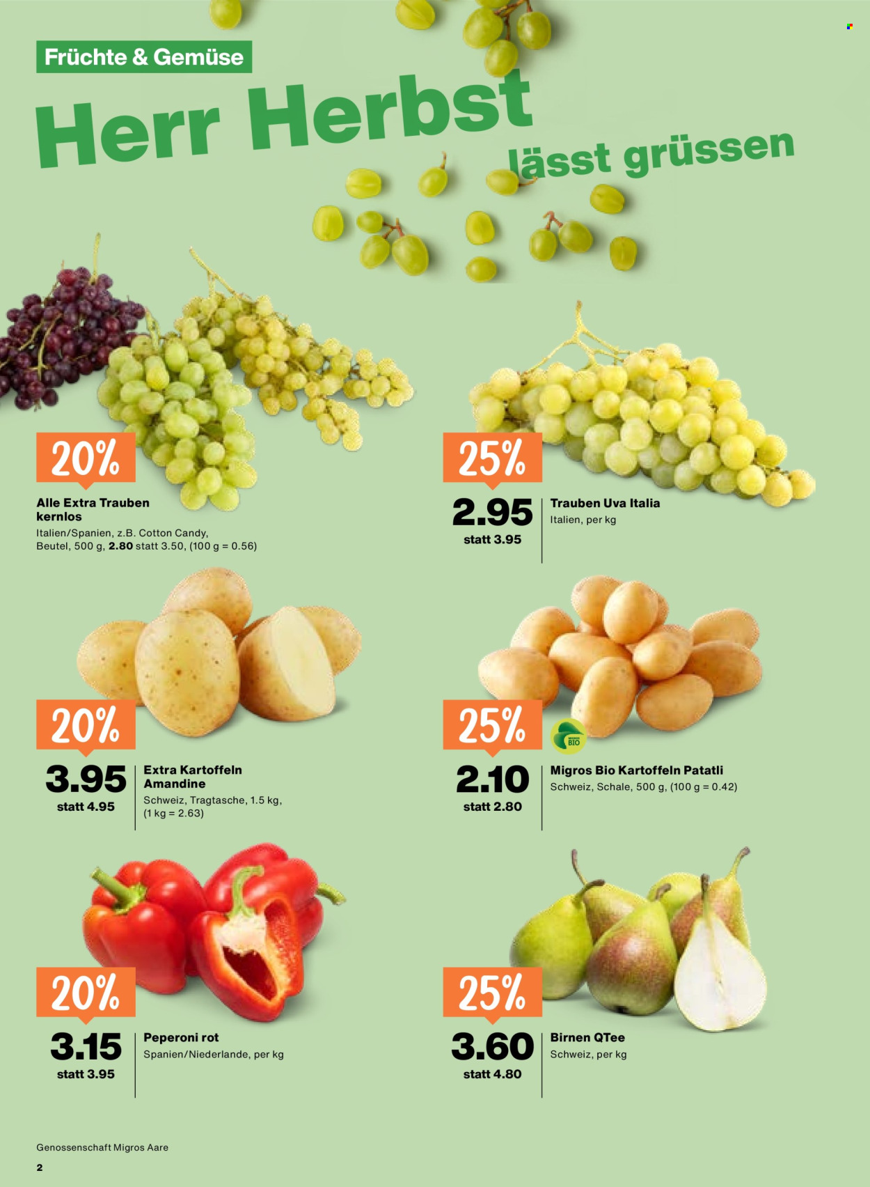 Volantino Migros - 10.9.2026 - 16.9.2026. Pagina 2. Pagina 2