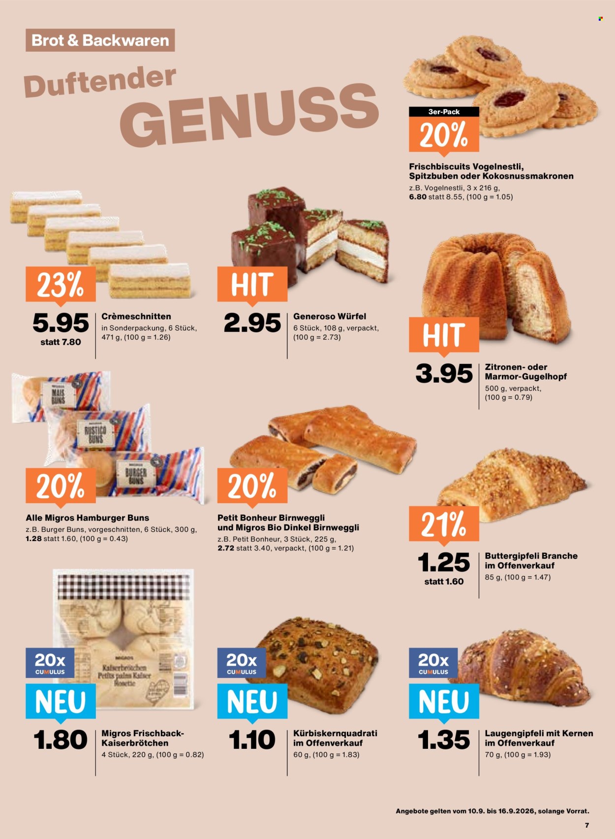 Volantino Migros - 10.9.2026 - 16.9.2026. Pagina 7. Pagina 7