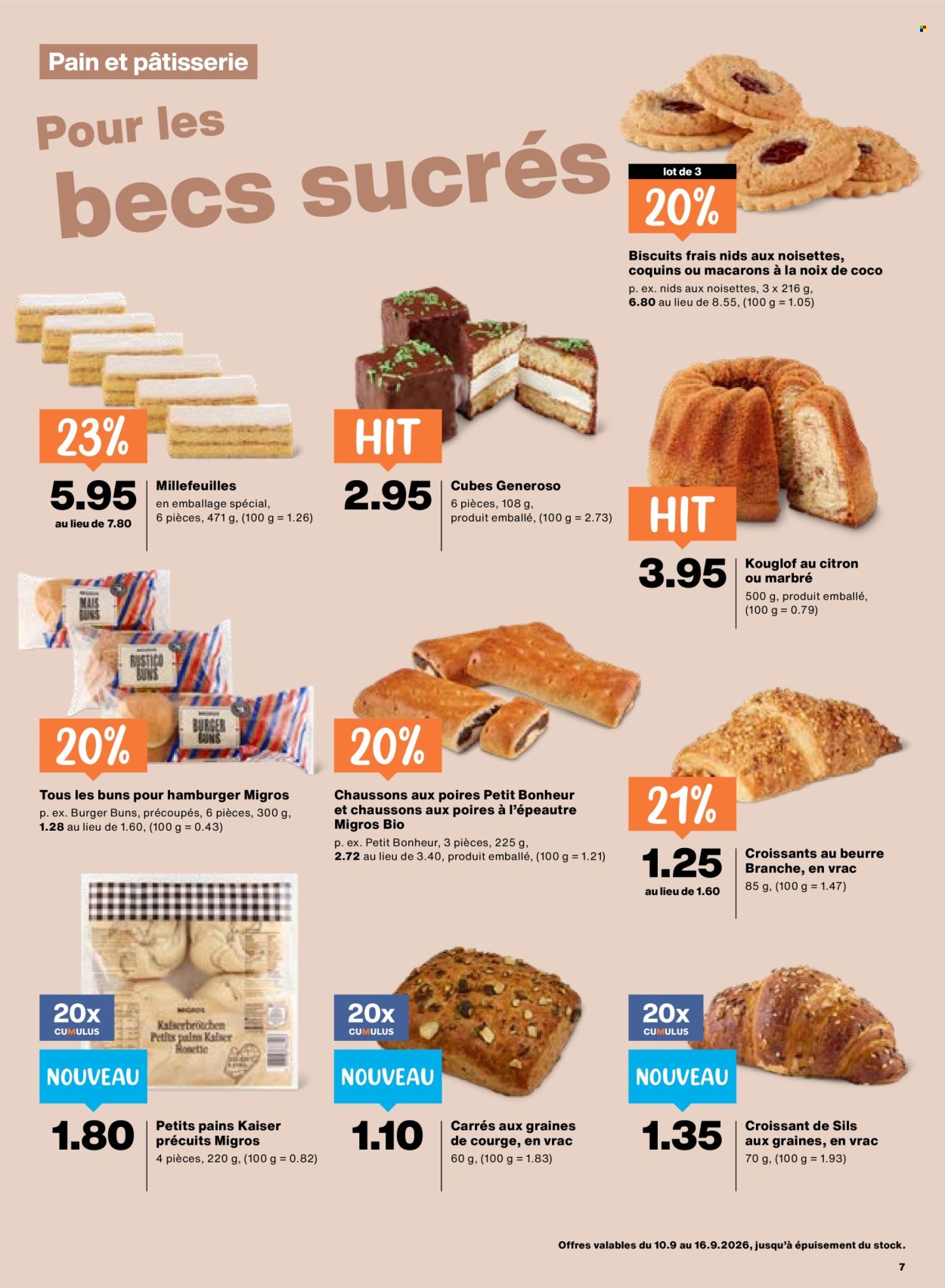 Volantino Migros - 10.9.2026 - 16.9.2026. Pagina 7. Pagina 7
