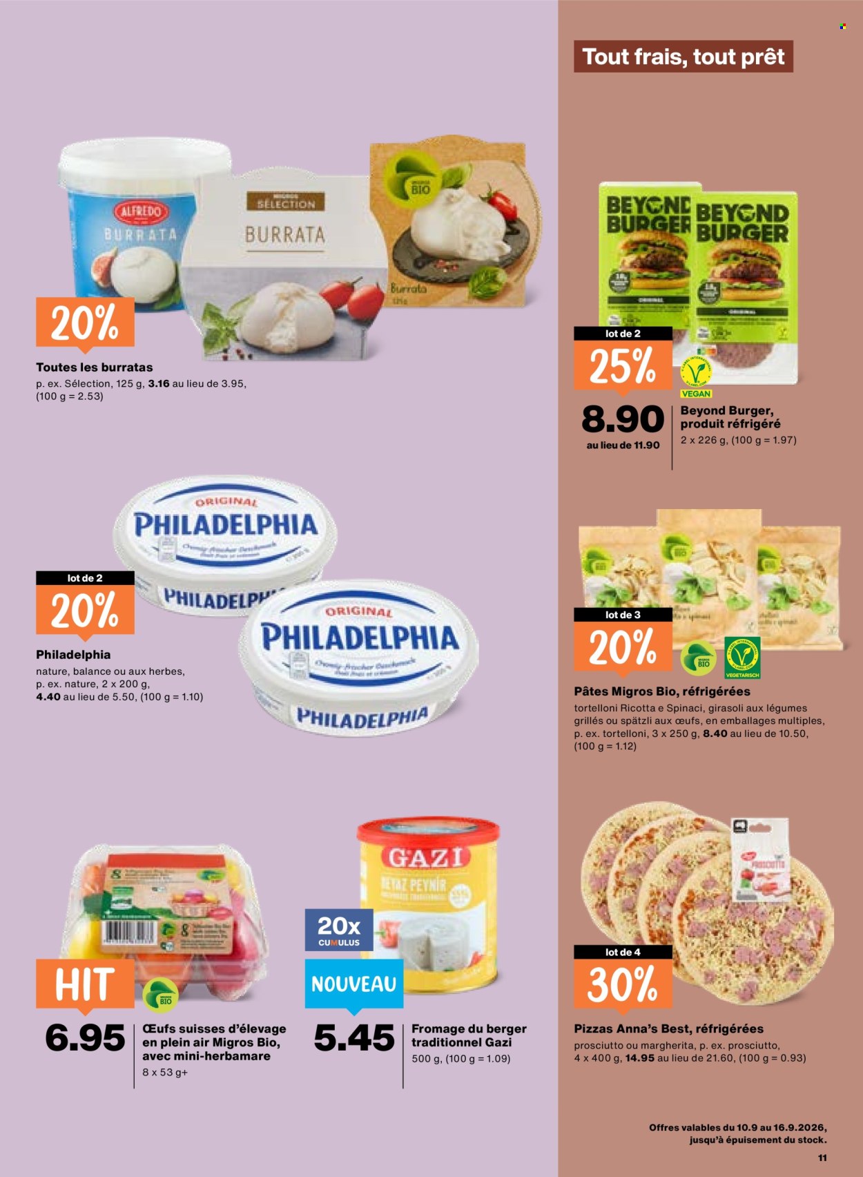 Volantino Migros - 10.9.2026 - 16.9.2026. Pagina 11. Pagina 11