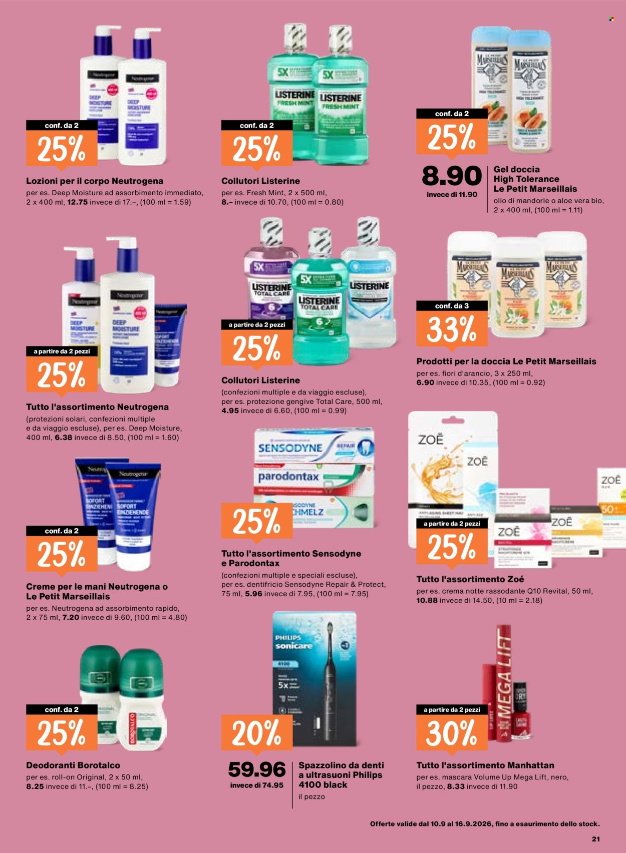 Volantino Migros - 10.9.2026 - 16.9.2026. Pagina 21. Pagina 21