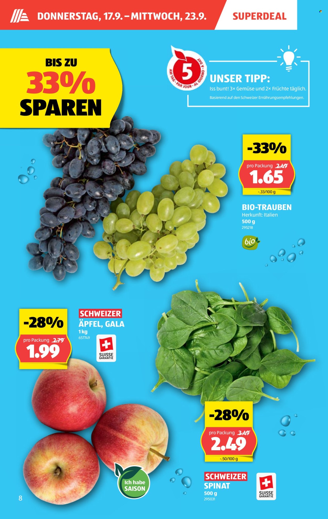 Volantino Aldi - 17.9.2026 - 23.9.2026. Pagina 8. Pagina 8