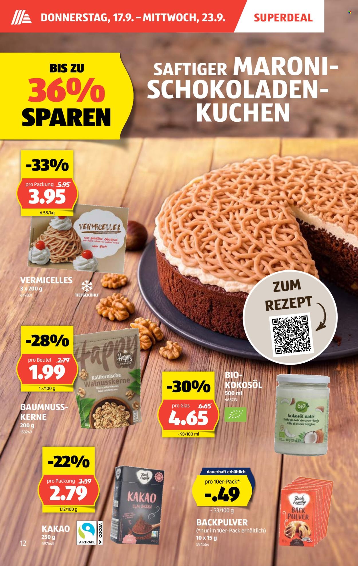 Volantino Aldi - 17.9.2026 - 23.9.2026. Pagina 12. Pagina 12