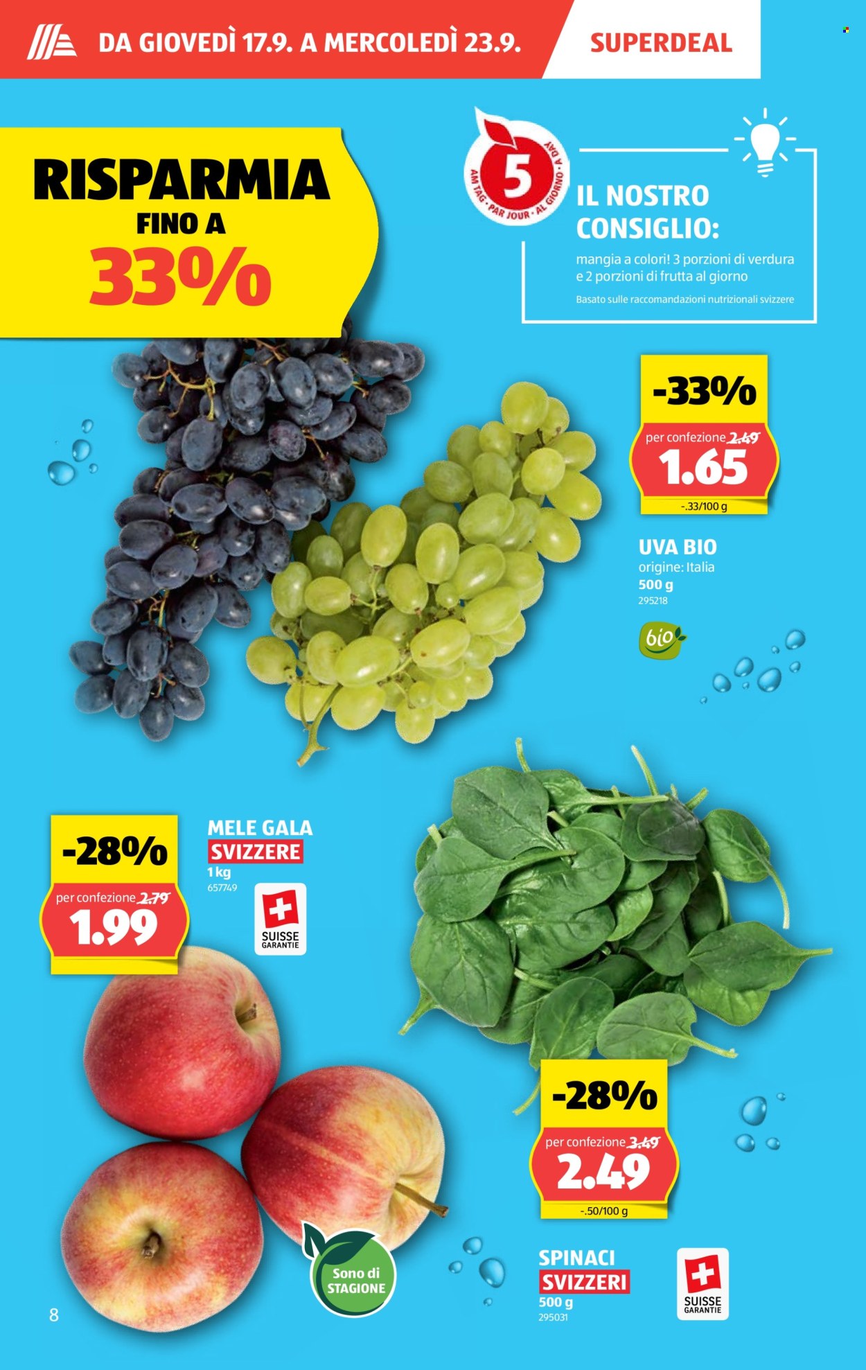 Volantino Aldi - 17.9.2026 - 23.9.2026. Pagina 8. Pagina 8