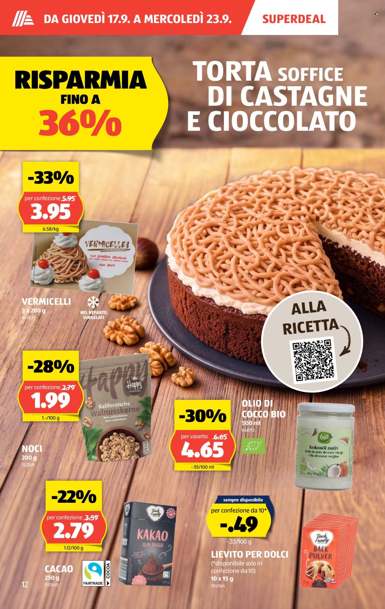 Volantino Aldi - 17.9.2026 - 23.9.2026. Pagina 12. Pagina 12