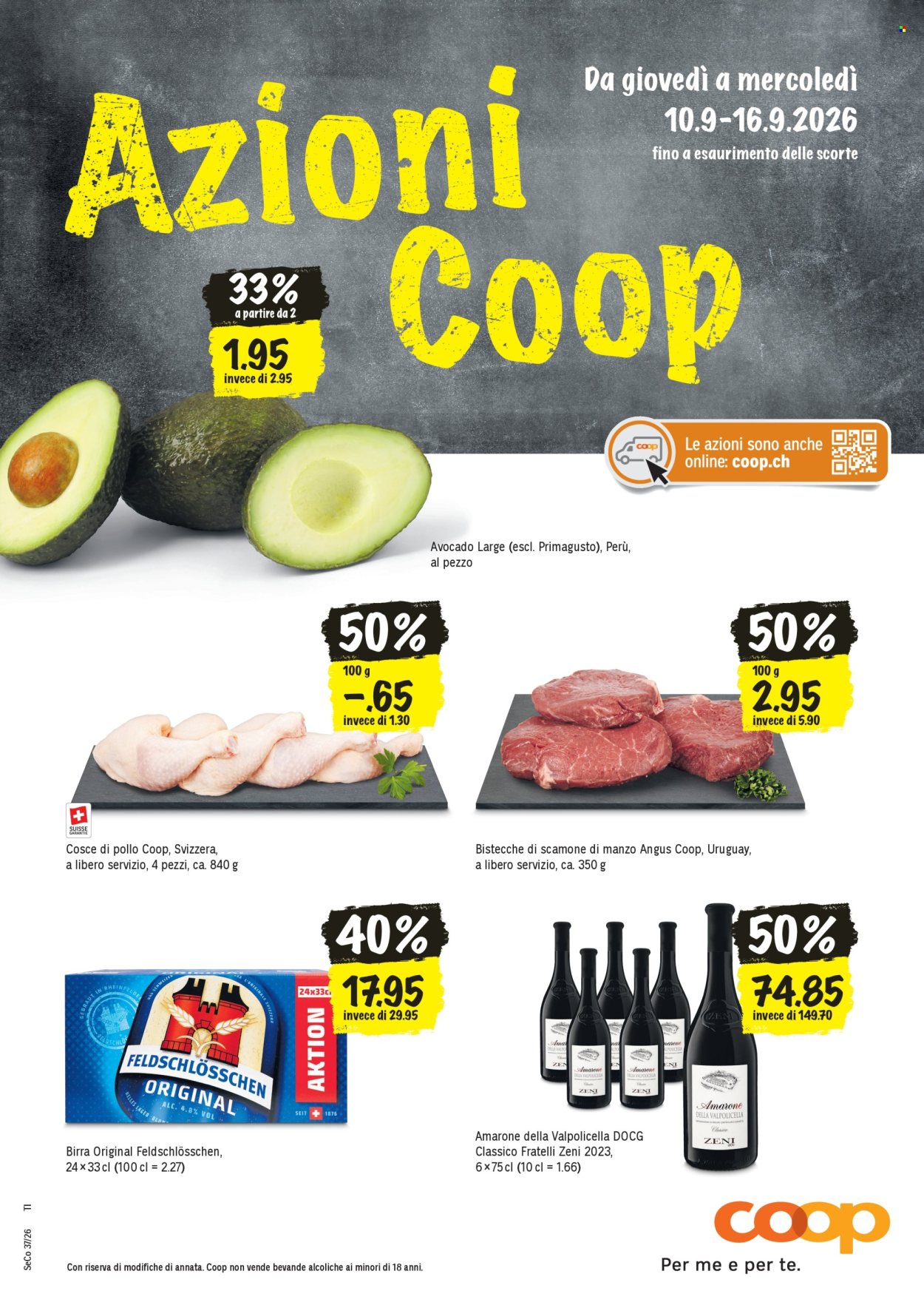 Volantino Coop - 10.9.2026 - 16.9.2026. Pagina 1. Pagina 1
