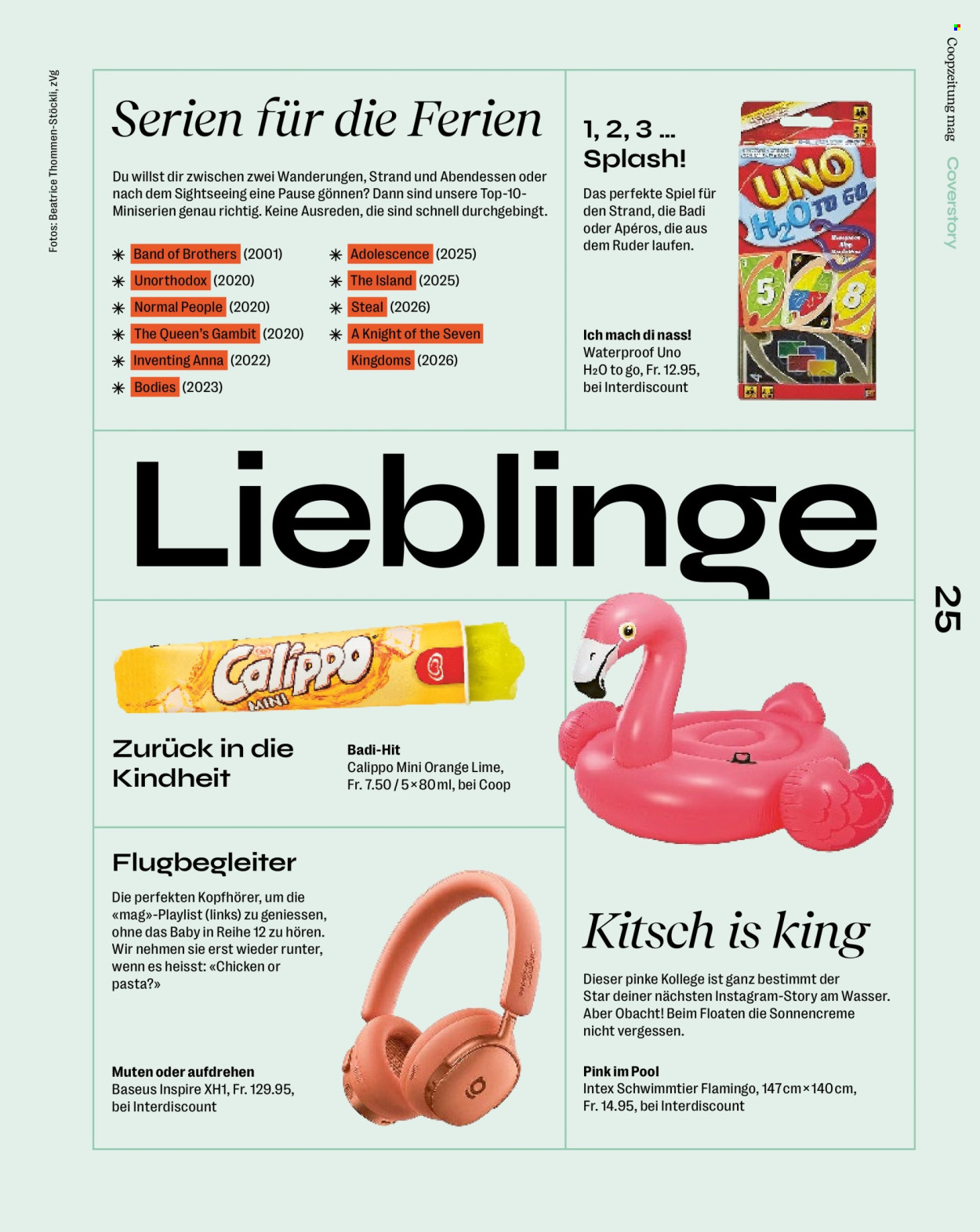 Volantino Coop. Pagina 25. Pagina 25