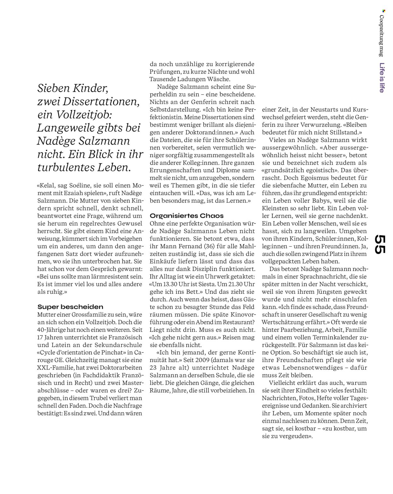 Volantino Coop. Pagina 55. Pagina 55