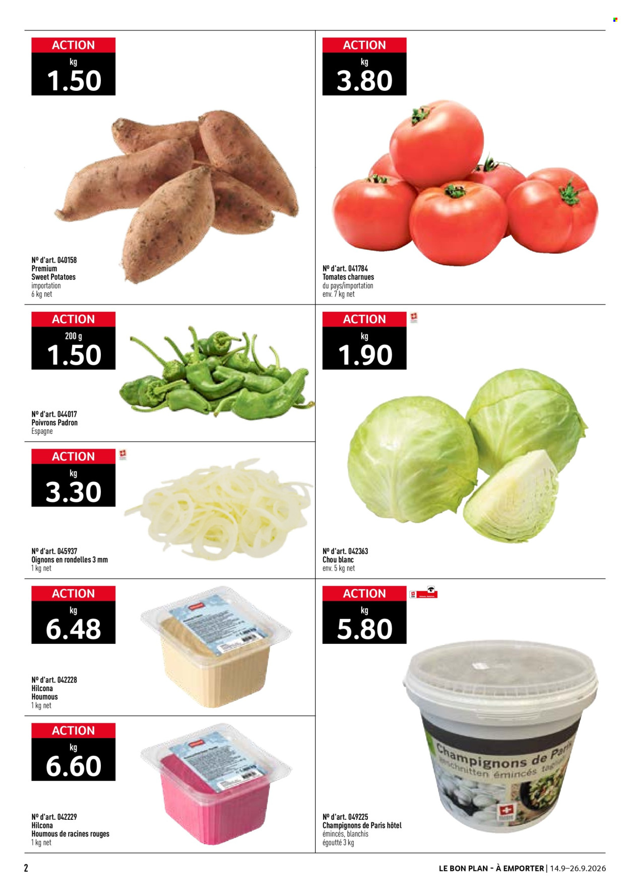Volantino Prodega - 14.9.2026 - 26.9.2026. Pagina 2. Pagina 2