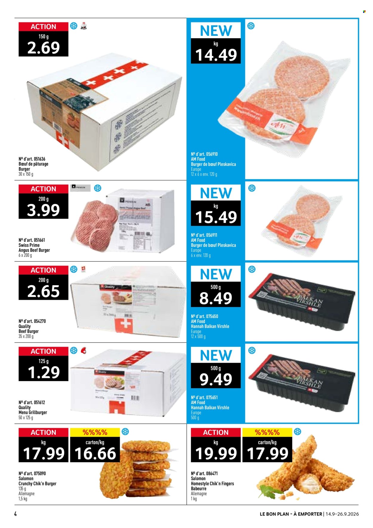 Volantino Prodega - 14.9.2026 - 26.9.2026. Pagina 4. Pagina 4