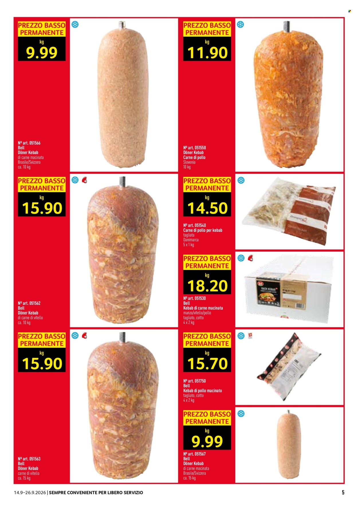 Volantino Prodega - 14.9.2026 - 26.9.2026. Pagina 5. Pagina 5
