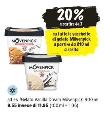 Gelato Vanilla Dream Mövenpick