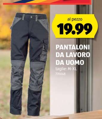 PANTALONI DA LAVORO DA UOMO