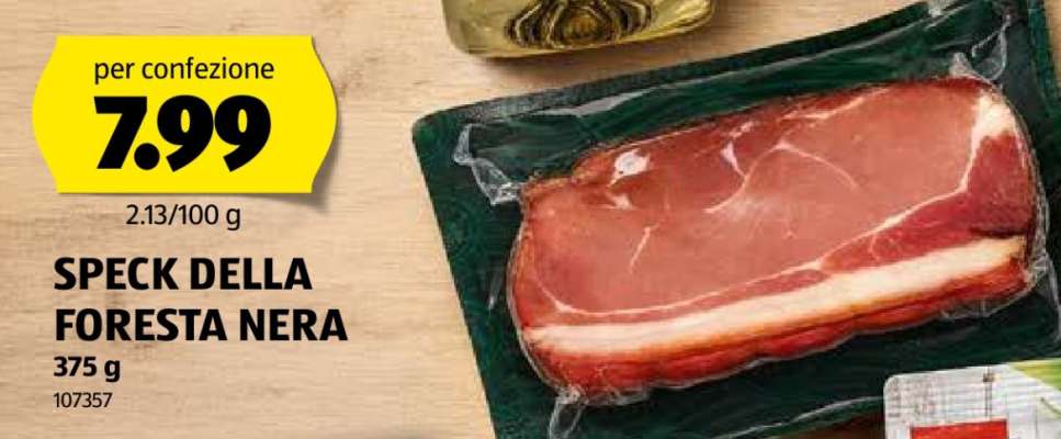 SPECK DELLA FORESTA NERA
