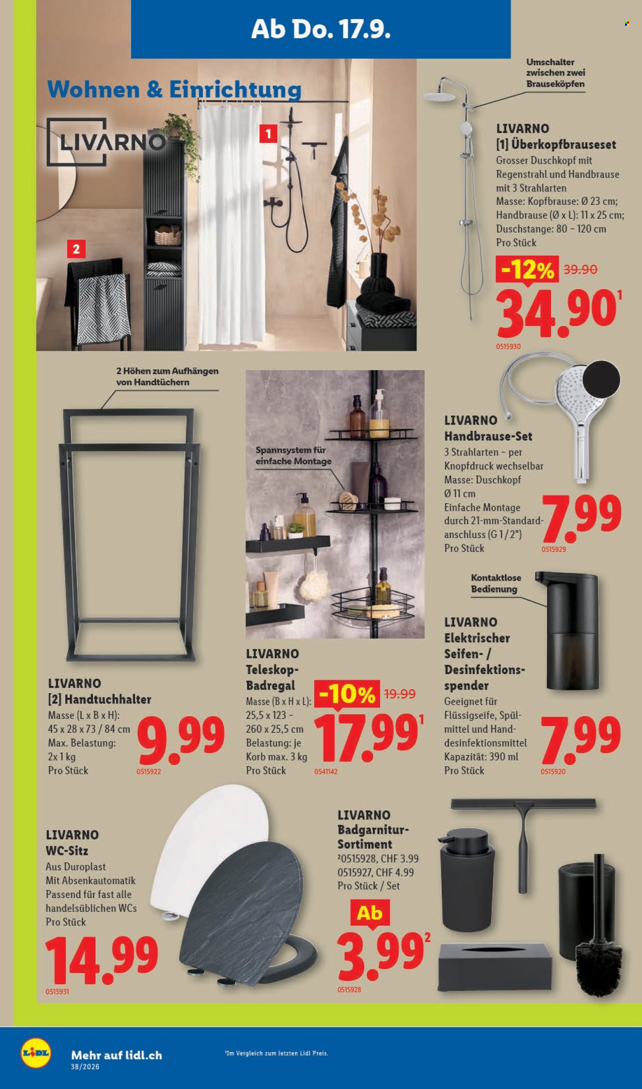 Volantino Lidl - 17.9.2026 - 23.9.2026. Pagina 16. Pagina 16