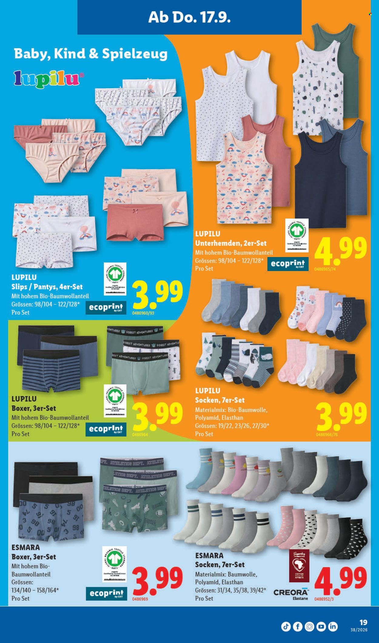 Volantino Lidl - 17.9.2026 - 23.9.2026. Pagina 19. Pagina 19