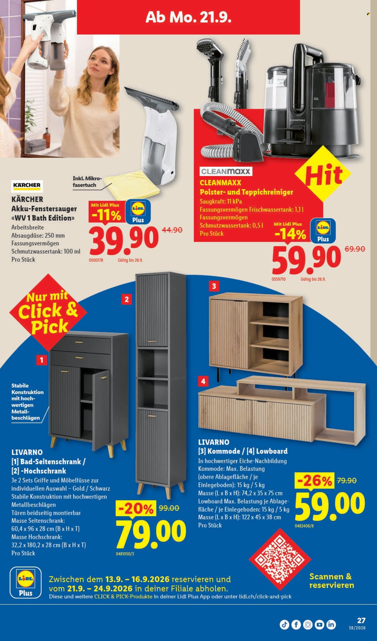 Volantino Lidl - 17.9.2026 - 23.9.2026. Pagina 27. Pagina 27