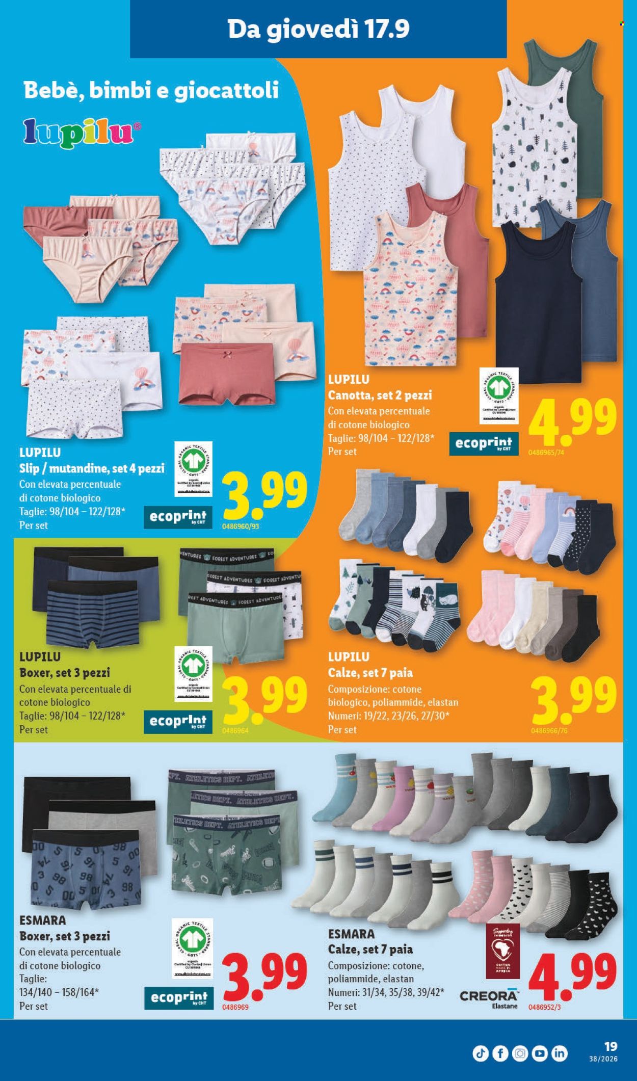 Volantino Lidl - 17.9.2026 - 23.9.2026. Pagina 19. Pagina 19