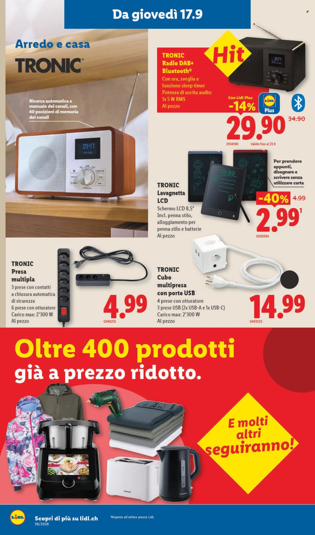 Volantino Lidl - 17.9.2026 - 23.9.2026. Pagina 20. Pagina 20