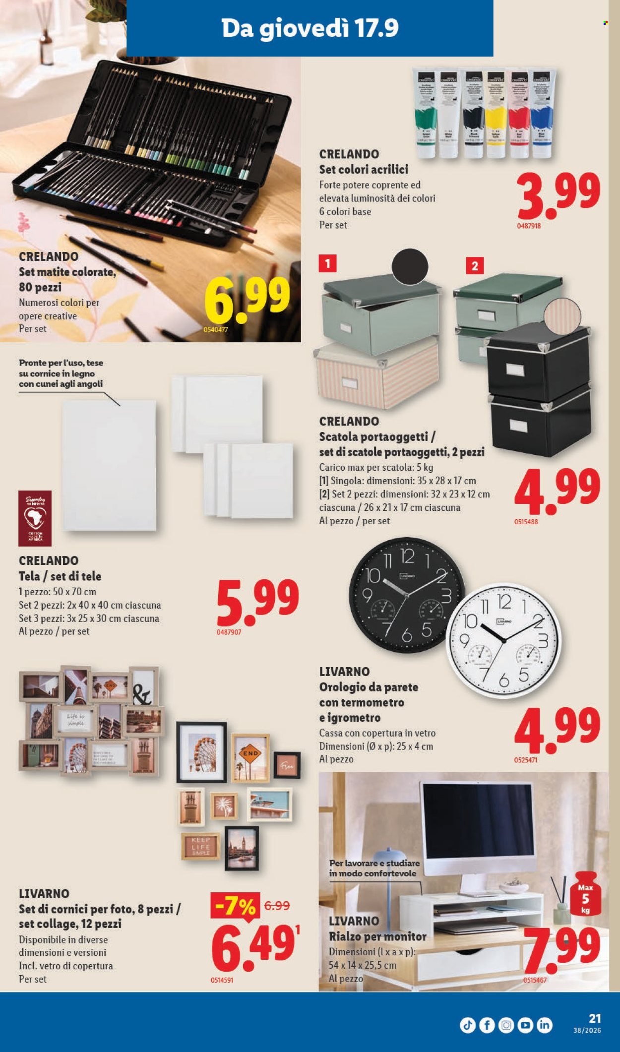 Volantino Lidl - 17.9.2026 - 23.9.2026. Pagina 21. Pagina 21
