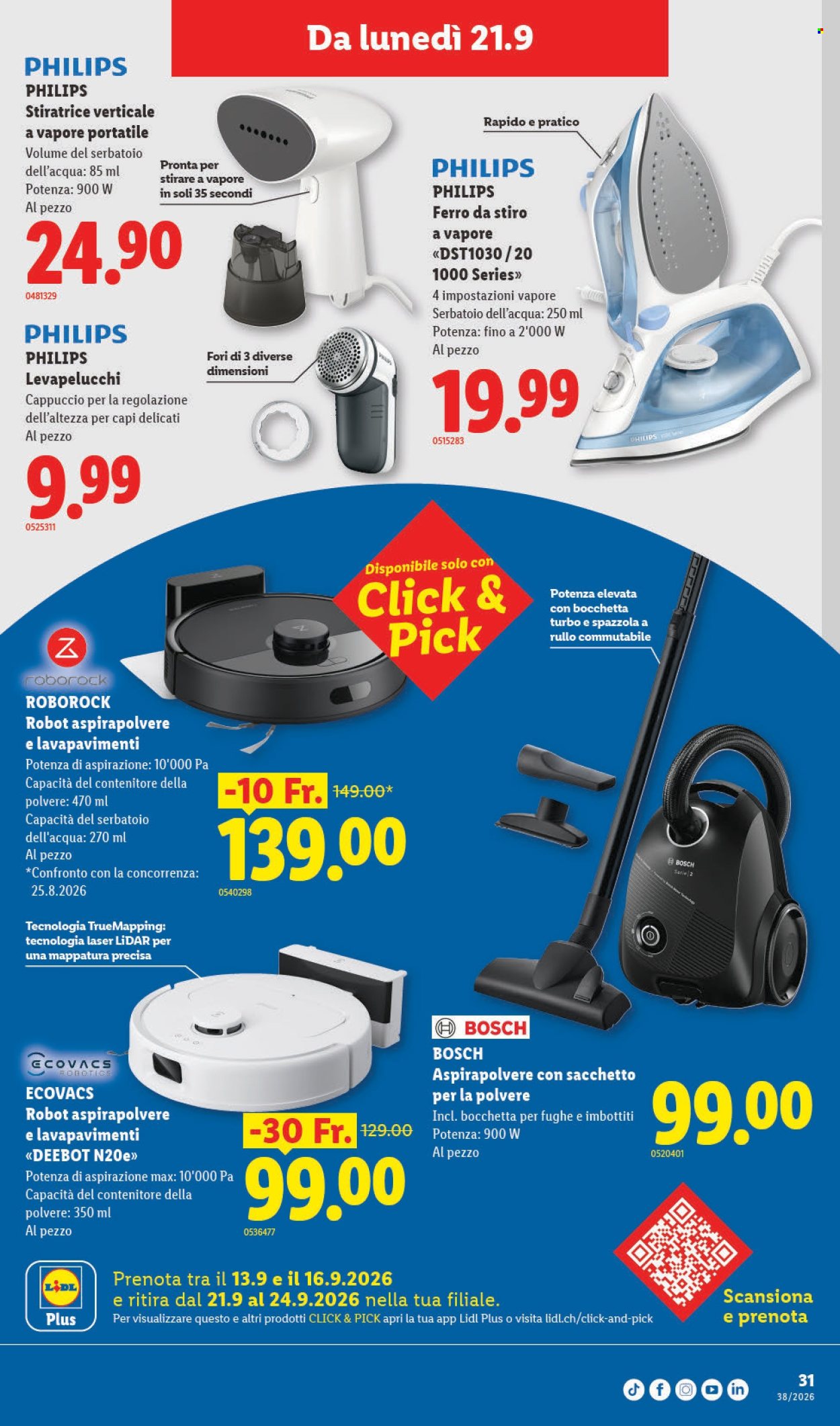 Volantino Lidl - 17.9.2026 - 23.9.2026. Pagina 31. Pagina 31