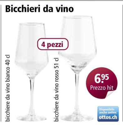 Bicchieri da vino