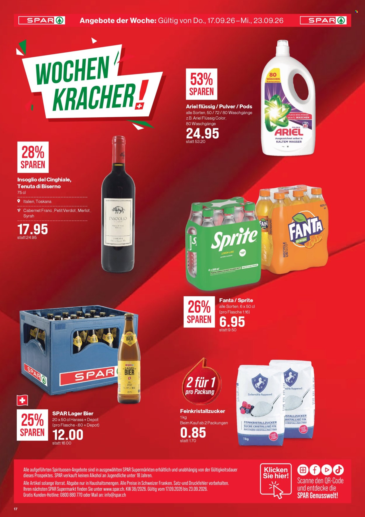 Volantino SPAR - 17.9.2026 - 23.9.2026. Pagina 17. Pagina 17