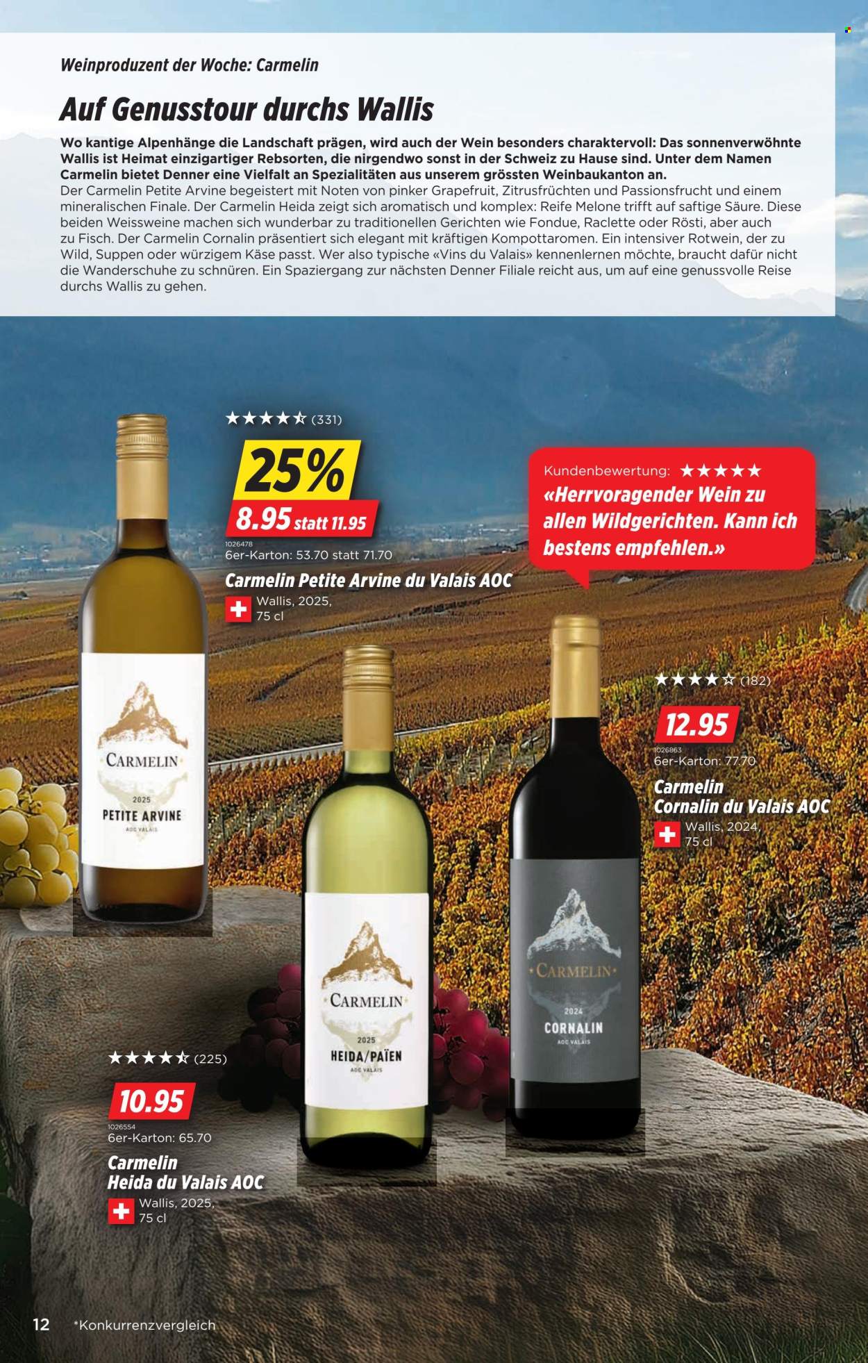 Volantino Denner - 17.9.2026 - 23.9.2026. Pagina 12. Pagina 12